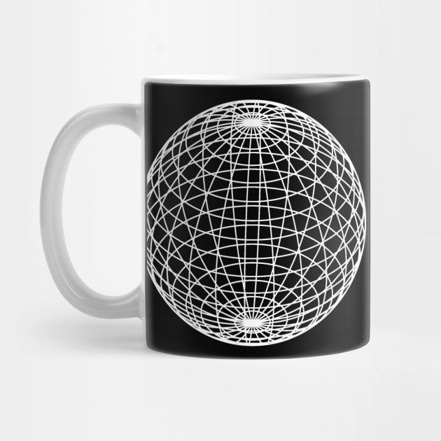 Wireframe sphere [black] by edgeblend